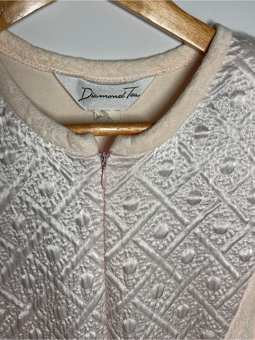 Diamond Tea House Long Robe Dress | Sz M | Cottagecore